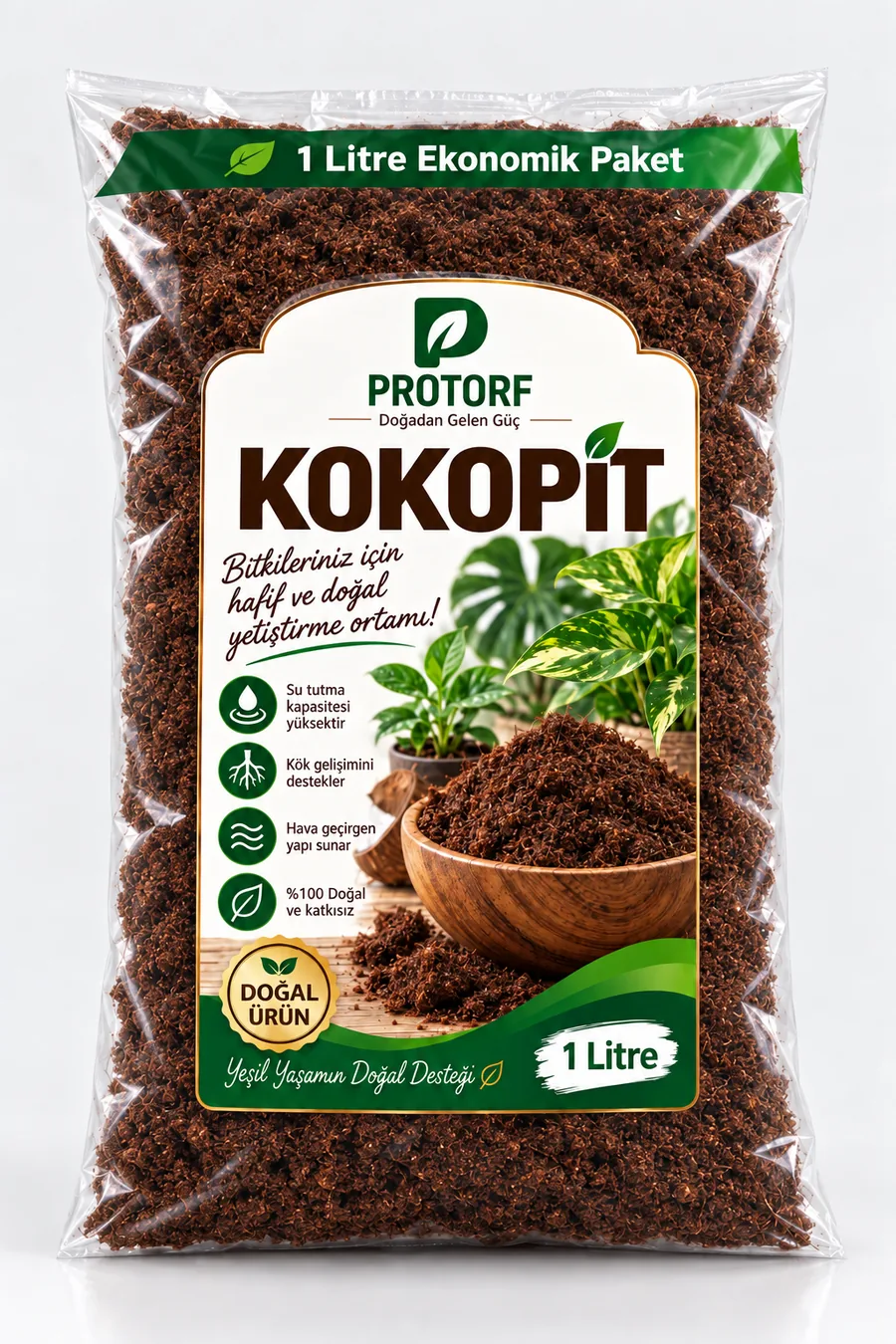 Kokopit 1 litre paket