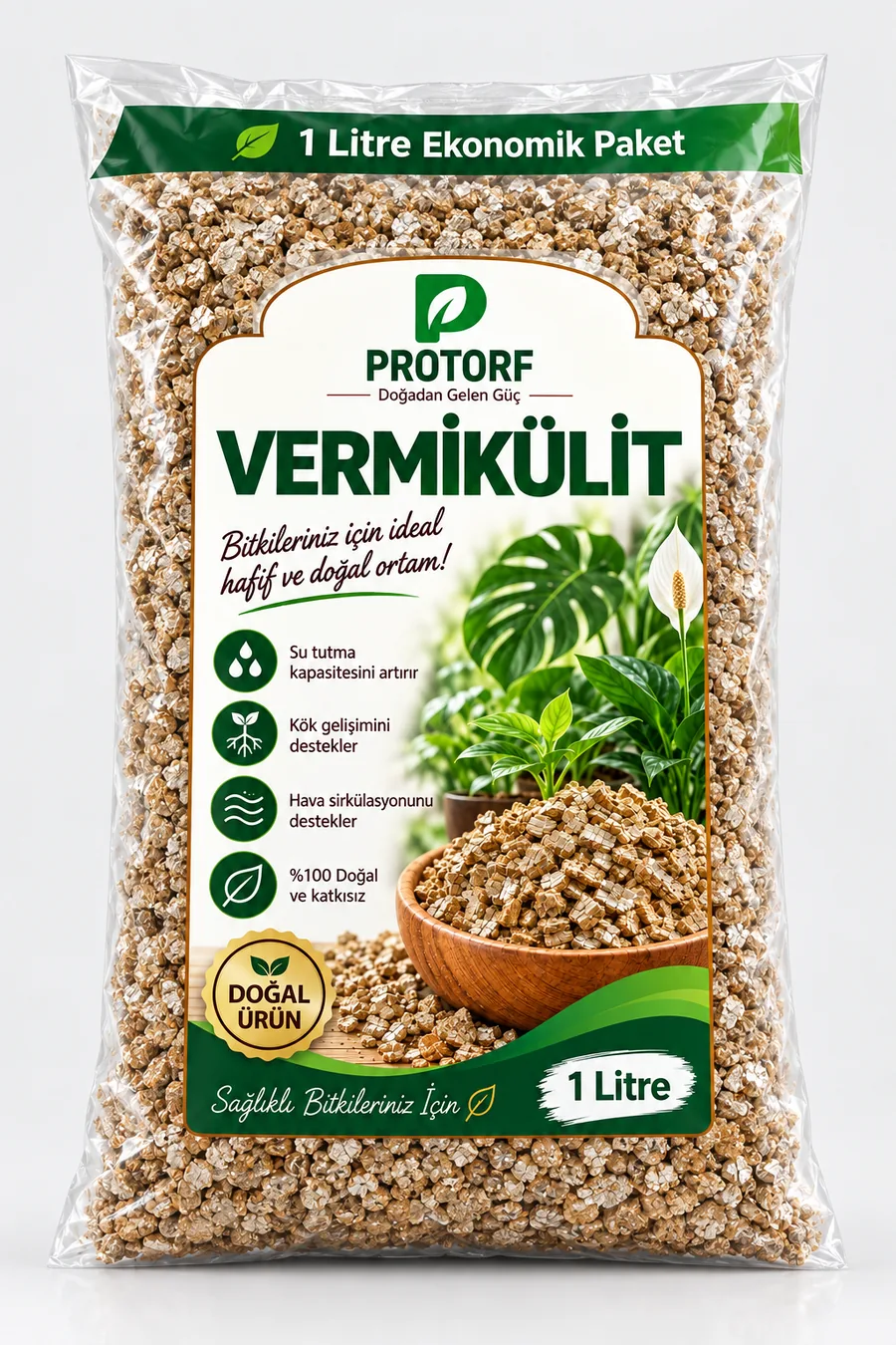 Vermikülit 1 litre paket